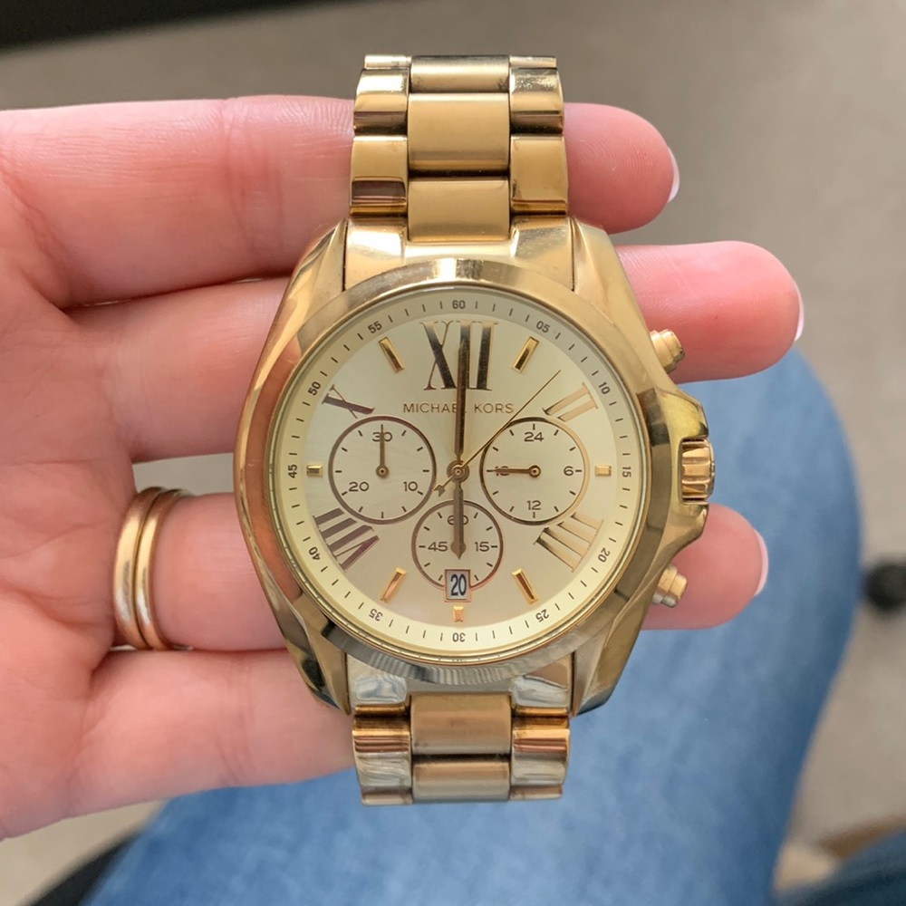 Gold Michael Kors Watch